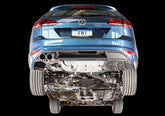 AWE Touring Edition Exhaust for VW MK7 Golf SportWagen - Chrome Silver Tips (90mm) - Mounted
